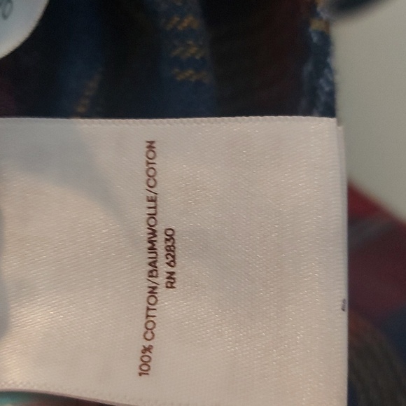 Blake Shelton X Lands End Cotton Flagship Flannel Plaid Button Down Shir… - Picture 8 of 9